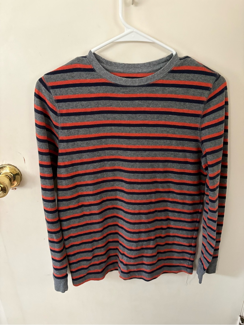 5/$25 Urban Pipeline kids stripe long sleeve thermal crew neck X-large